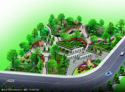 園林喬木圖片素材在景觀設計中的應用